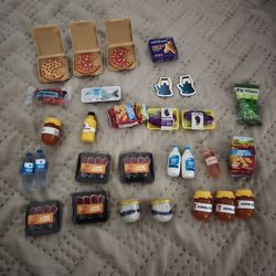 Mini Brands Fill the Fridge