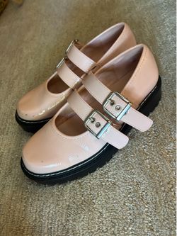 23C. Pink ‘Mary Janes’
