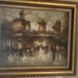 Edward Barton Oil  Painting 