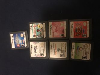 7 Nintendo ds games
