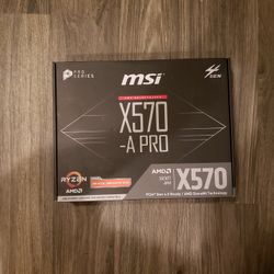 MSI X570-A PRO GAMING PC MOTHER BOARD