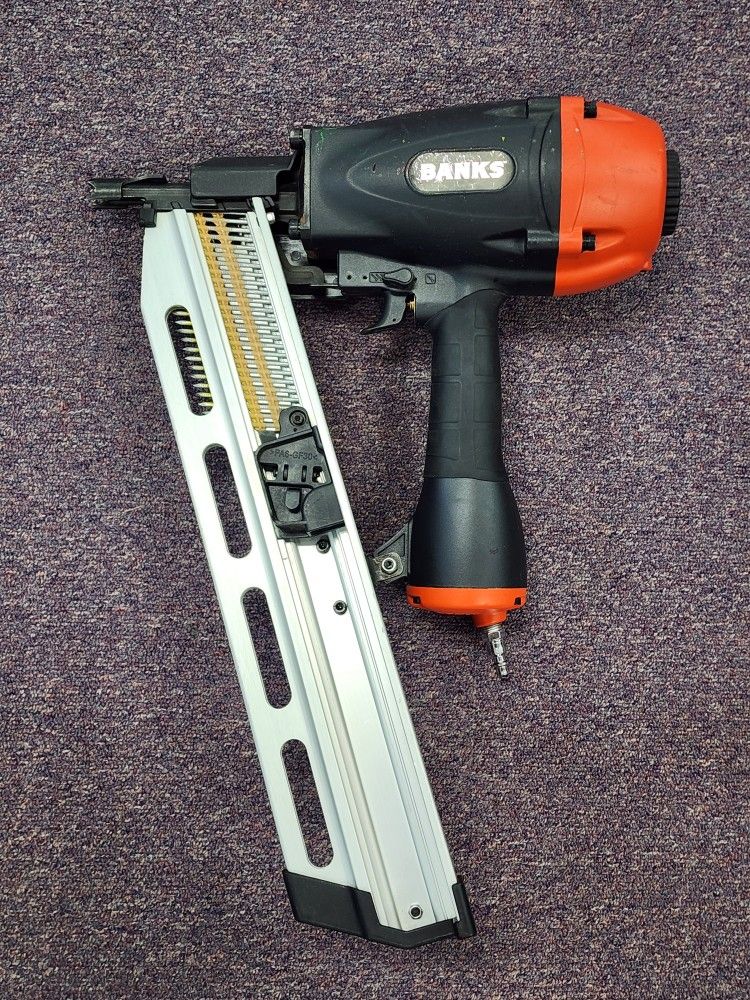 Banks Framing Nailer 21° Round Head Nail 2-3.5"s