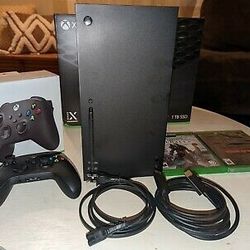 Microsoft Xbox Series X 1TB Video Game Console Bundle 

