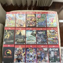 NEW Sealed Nintendo Switch 2 Games $65 each Or $120 For 2