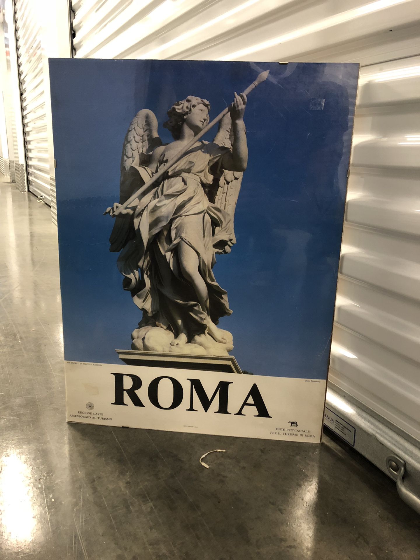 Vintage Roma Picture! Wall art good condition