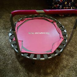 Girl Trampoline 