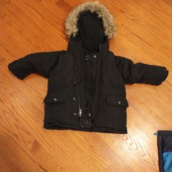 4 Toddler Winter Jackets 1x3T And 3x4T