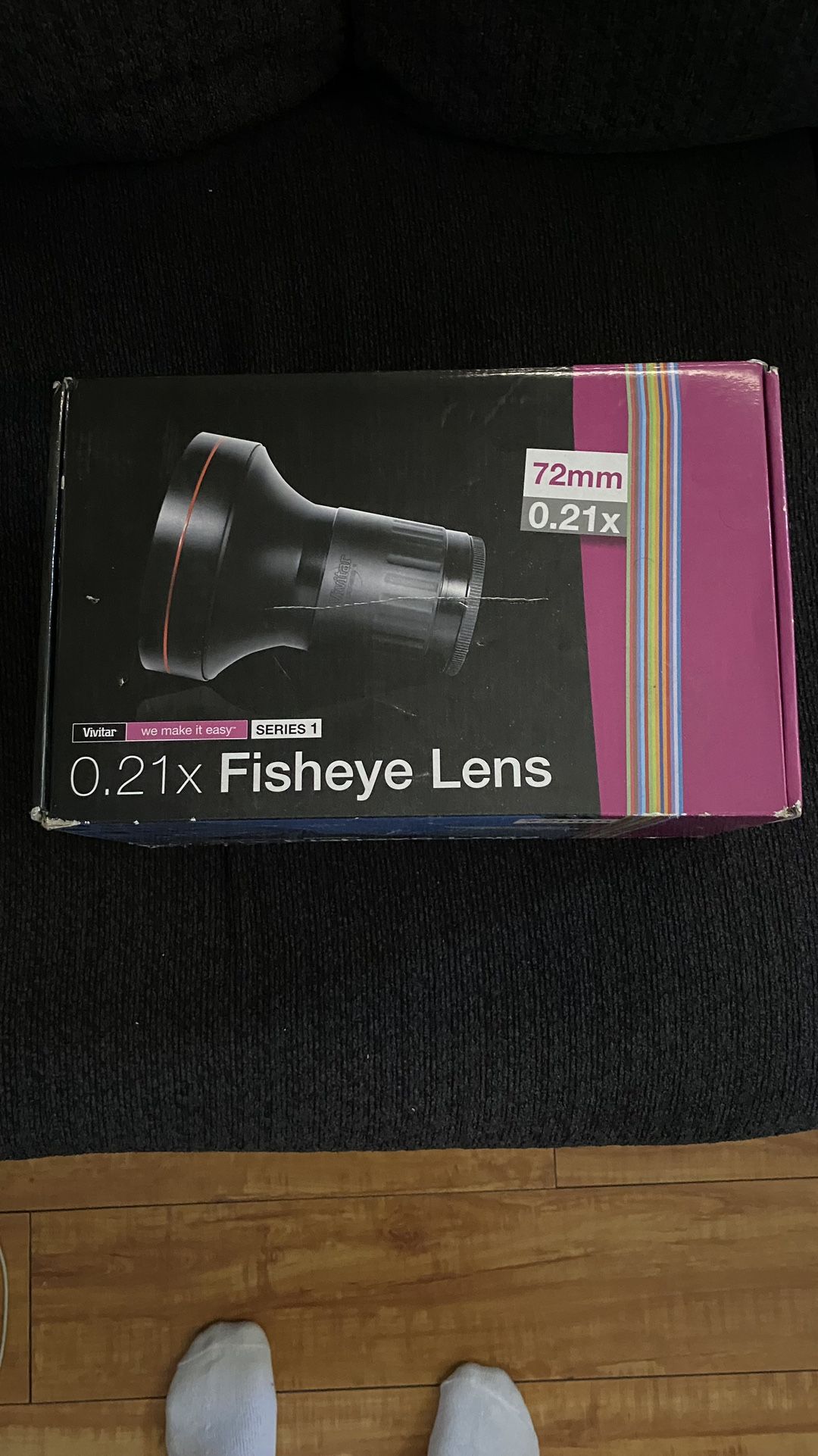 Fisheye Lens (Vivitar .21x 72mm)