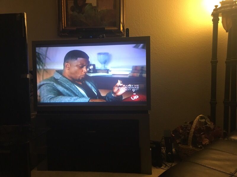 Flat screen floor model tv Toshiba 50 inch