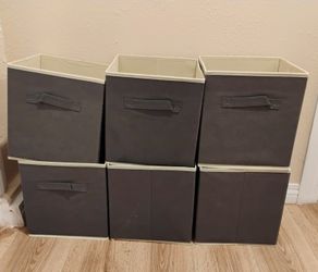 Fabric cube storage