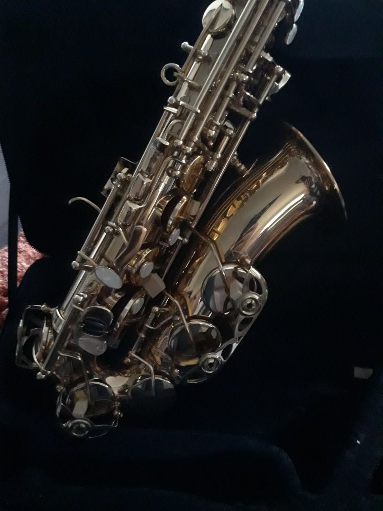 Fever alto saxophone ,brand new never played with case