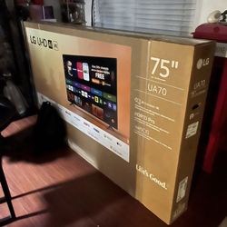 LG 75”TV