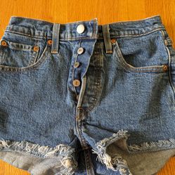 Women Jean Shorts - Levi's 501 and BDG 