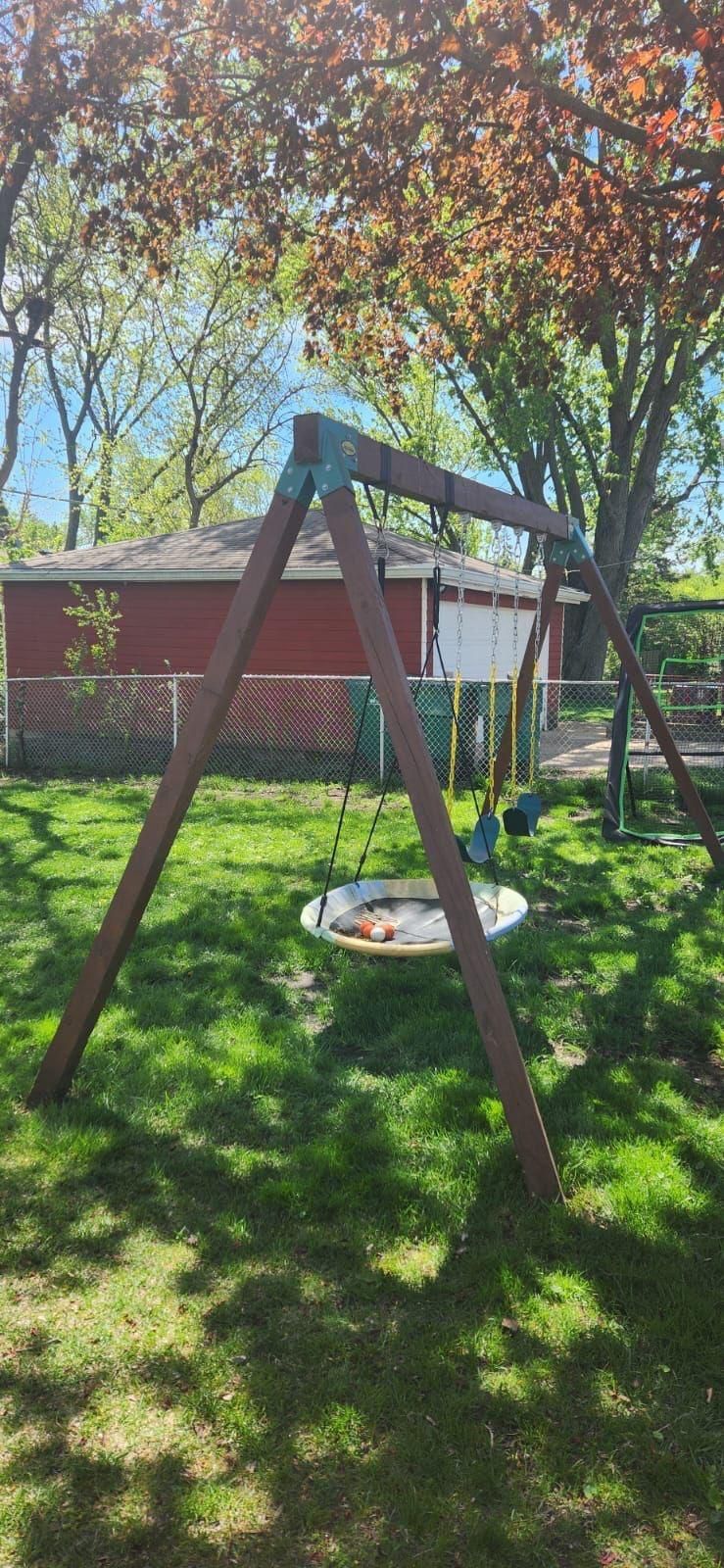 A-Frame Classic Swing Set