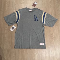 Size Large - Mitchell And Ness MLB Baseball LA Los Angeles Dodgers Shirt - Nike Sports New Era 47