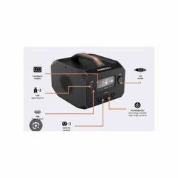 Duracell PowerBlock 500 DRPB500 478Wh 120v Portable Power Station