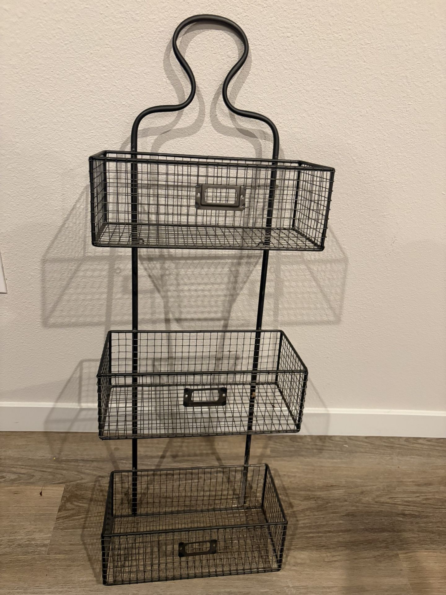 Three Tiered Emwire Basket Rack