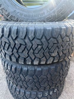 Set de llantas  35x12.50R18 LT