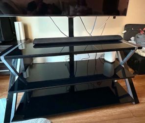 TV Stand + Sony Soundbar & Wireless Subwoofer Bundle