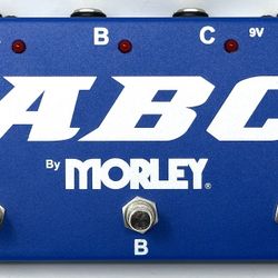 Morley ABC Switchbox Selector/Combiner Foot-switch