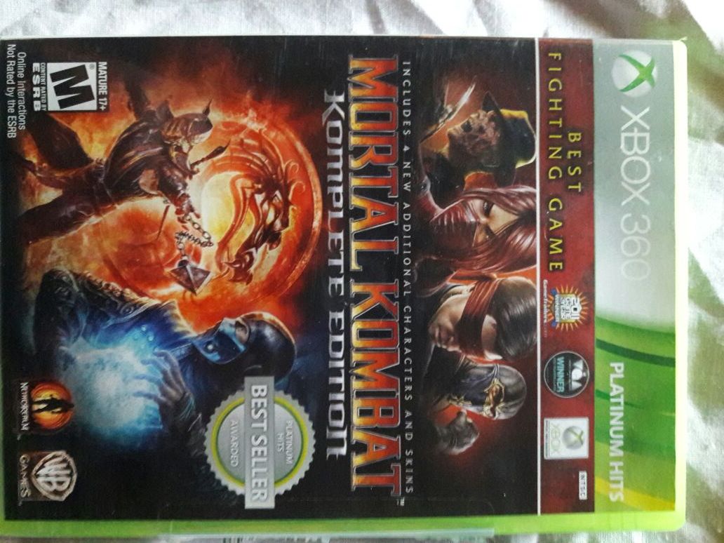 Mortal Kombat Komplete Edition - Xbox 360 (Platinum Hits