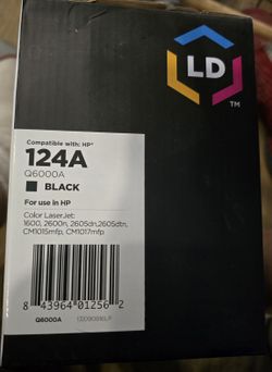 124A BLACK TONE CARTRIDGE FOR HP (3-AVAILABLE)
