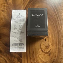 Dior Sauvage Elixer 3.4oz brand new mens cologne