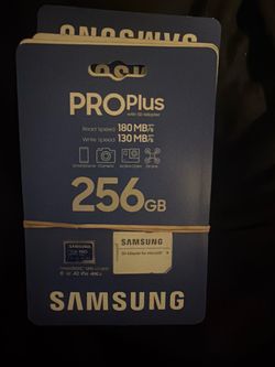 Micro Sd cards 256gb