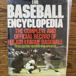 Vintage 1982 The Baseball Encyclopedia Hardcover Book Joseph L. Reichler 1982