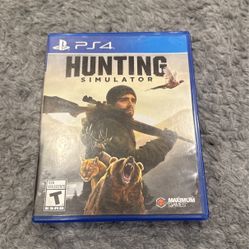 Hunting SIMULATOR for PS4
