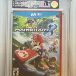 Mario Kart 8 Nintendo Wii U factory sealed VGA 75