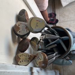 Vintage Golf Clubs 