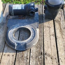 Pool Filter And Pump And Stand