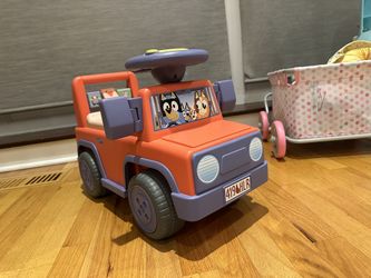 Bluey Push And Ride Car