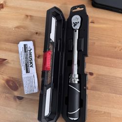 Husky 1/4 Inch Torque Wrench