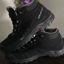 Saloman Shelter Softshell Midlength Hiking Boots Men's 12