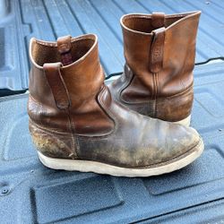 RED WING - PECOS - WORK BOOTS 