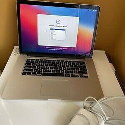 Apple MacBook Pro 15-Inch Core i7 2.5 Mid-2015 Retina A1398 

