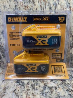 DEWALT 20 -Volt 2 -Pack Battery ( 10 Ah 10 Ah Lithium-ion )