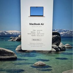 2025 Macbook Air (M4 Chip)