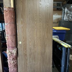 FREE  Wood Sliding  Doors (6 of Them)