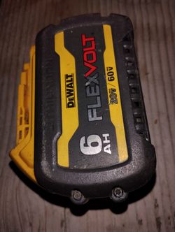 DeWalt Flexvolt 6 Ah Battery