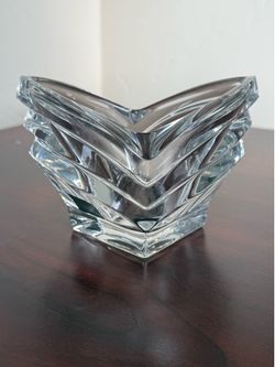 Mikasa Germany Crystal Heart-Shaped Bowl