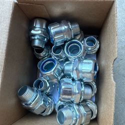 1/2 liquidtight metal flex connector straight