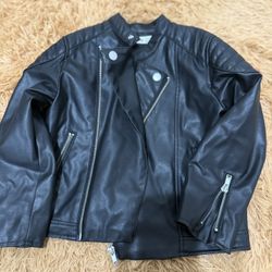 Kids Leather Jacket Clothing