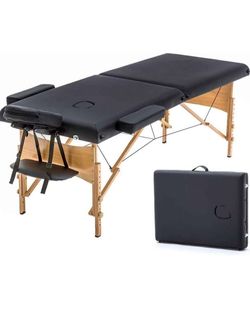 Portable Massage Table 24"Wide Adjustable Height