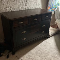 Antique dresser with deco drawer  Pulls