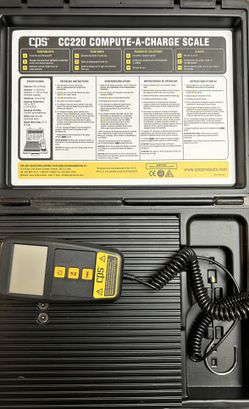 CPS CC220 - COMPUTE-A-CHARGE, 220 lb Refrigerant Scale