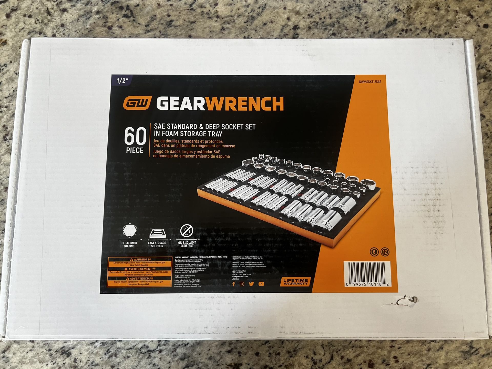 Gearwrench Tool Set 60 Piece 