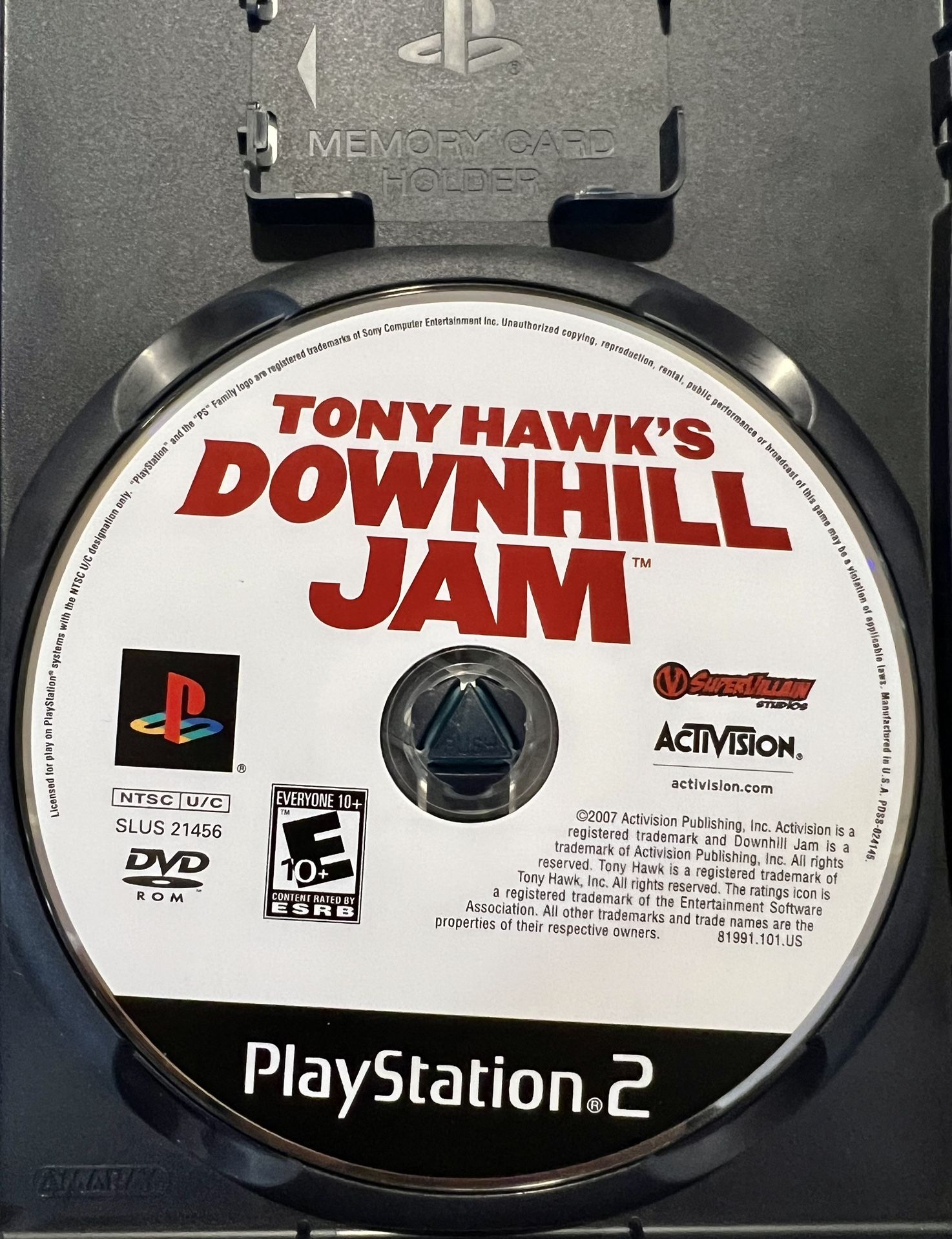 Tony Hawk's Downhill Jam (Sony PlayStation 2, 2007) for sale